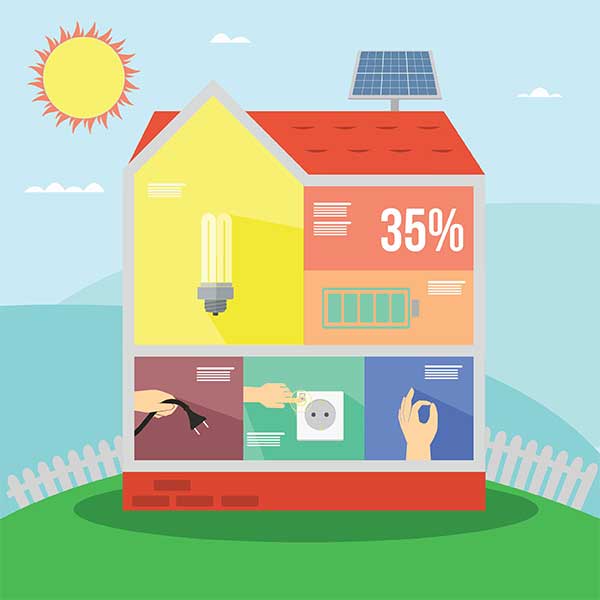 save energy at home